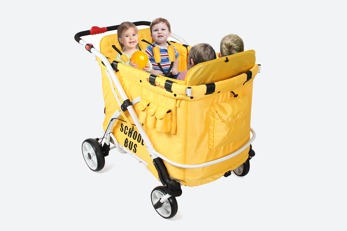 quad stroller for 4 children
